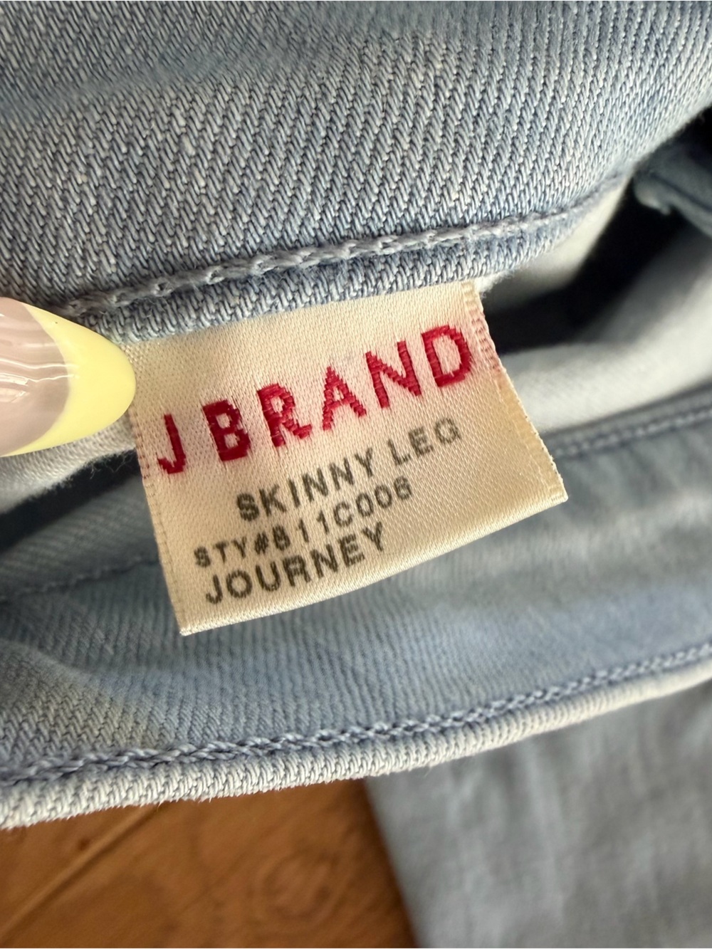 J Brand Low Rise Skinny - Picture 4 of 4